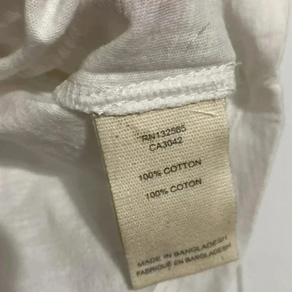 Grey State cream tee shirt top - Picture 10 of 11